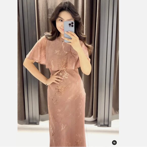 Zara Printed cape dress zw collection Sizes M, L NEW WITH TAG! - Picture 6 of 11